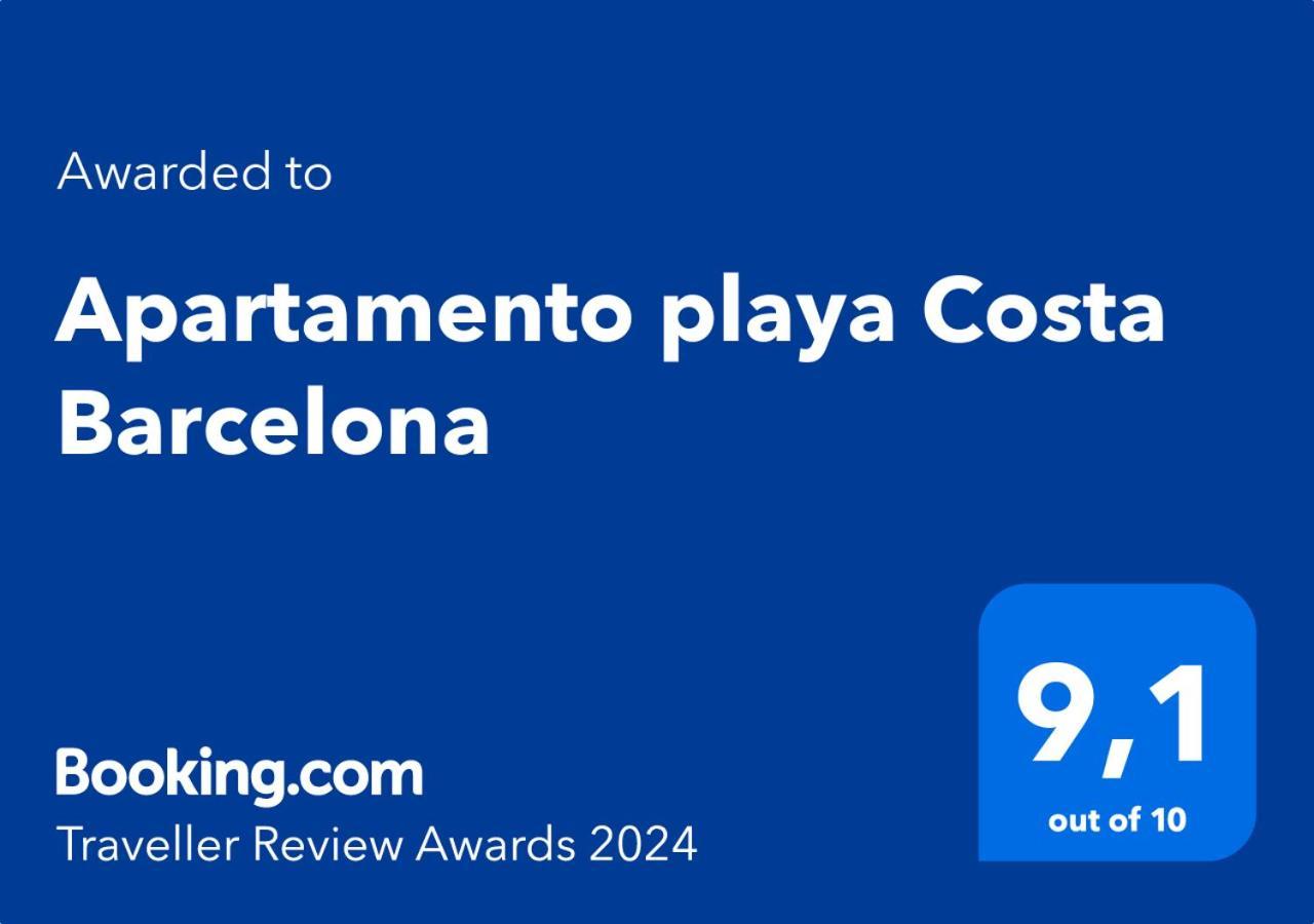 Apartamento Playa Costa Barcelona Malgrat de Mar Extérieur photo